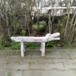 Krokodil klupa 80cm I447